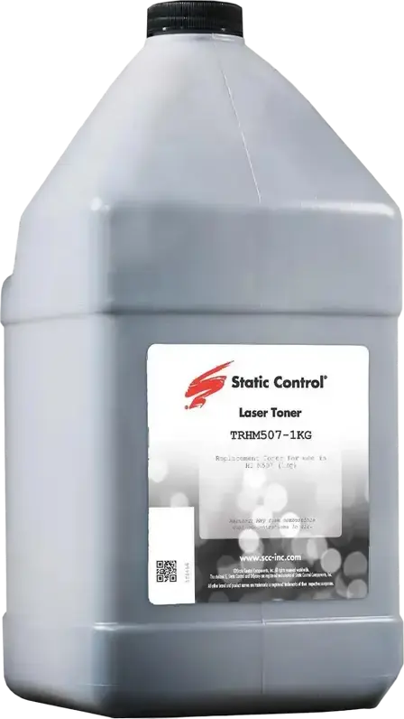 Тонер для лазерной печати Static Control TRHM507-1KG черный, 1 кг для принтеров HP LaserJet Enterprise M507