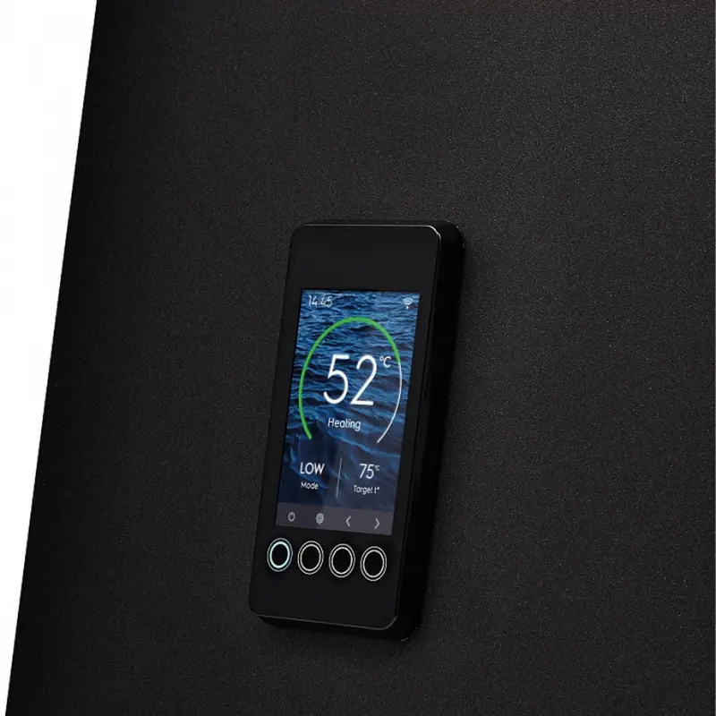 Electrolux EWH 100 SI BE EEC Electric Boiler 100L, Enamel Coating, Vertical/Horizontal Installation, 2000W, LED Display, Black