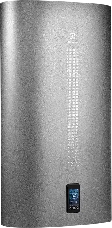 Boiler Electric Electrolux EWH 100 SI SE EEC, Capacitate 100L, Putere 2000W, Email, Display LED, Mod Eco, Argintiu, Instalare Verticala sau Orizontala