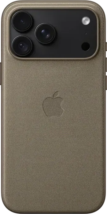 Чехол Apple iPhone 18 Pro Max TechWoven с MagSafe, A3704, цвет Taupe, из технической ткани из переработанного полиэстера, алюминиевые грани, поддержка MagSafe и Qi2 25W
