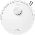Robot Aspirator si Mop Mova E20s Pro Plus cu Statie de Auto-Golarire, Putere Suctie 13kPa, Evitare Obstacole 3DAdapt, Mapare Laser, Filtru HEPA, Alb