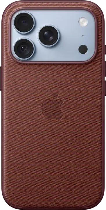 Apple iPhone 18 Pro TechWoven Case with MagSafe, Model A3703, Protective TechWoven Material Cover, Burgundy