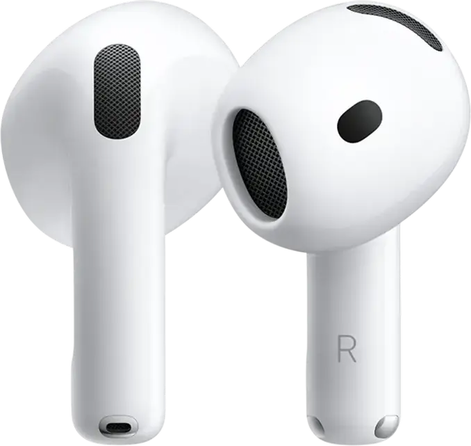 Apple AirPods 5 Wireless In-Ear Headphones with Wireless Charging Case, A3439 A3440 A3529, Bluetooth 5.3, IP57, Noise Reduction, White