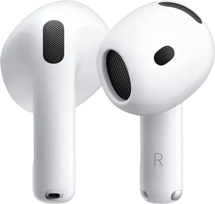 Apple AirPods 5 Wireless In-Ear Headphones with Wireless Charging Case, A3439 A3440 A3529, Bluetooth 5.3, IP57, Noise Reduction, White
