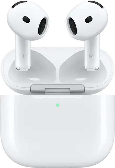 Apple AirPods 5 Wireless In-Ear Headphones with Wireless Charging Case, A3439 A3440 A3529, Bluetooth 5.3, IP57, Noise Reduction, White