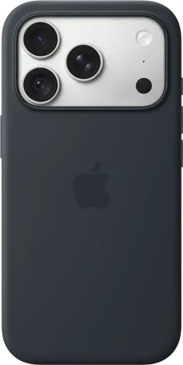 Apple iPhone 18 Pro Silicone Case with MagSafe, Blue, A3701, Silicone Material, Built-in Magnets for Fast Wireless Charging, Qi2 25W Compatible