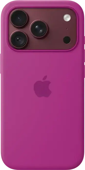 Husa Apple iPhone 18 Pro din Silicone cu MagSafe, Magenta, A3701, Material Silicone, Magneti integrati pentru incarcare rapida wireless, Compatibila Qi2 25W