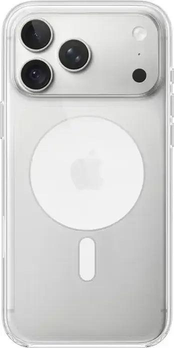 Apple iPhone 18 Pro Max Clear Case with MagSafe A3730, Transparent Polycarbonate Protective Cover, Qi2 25W and Qi Certified Charger Compatible