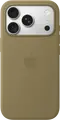 Apple iPhone 18 Pro Silicone Case with MagSafe, Olive, A3701, Silicone Material, Built-in Magnets for Fast Wireless Charging, Qi2 25W Compatible