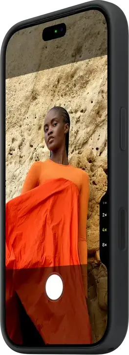 Apple iPhone 18 Pro Silicone Case with MagSafe, Black, A3701, Silicone Material, Built-in Magnets for Fast Wireless Charging, Qi2 25W Compatible