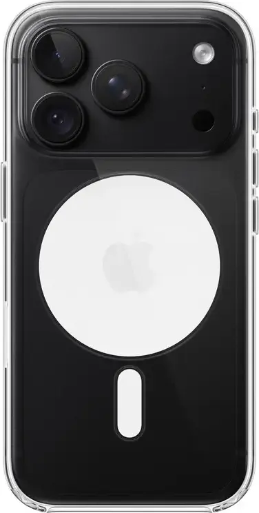 Husa Transparenta Apple iPhone 18 Pro cu MagSafe, Protectie din Policarbonat, Model A3729 MKDU4ZM/A, Compatibila cu Curele de Pulie si Crossbody