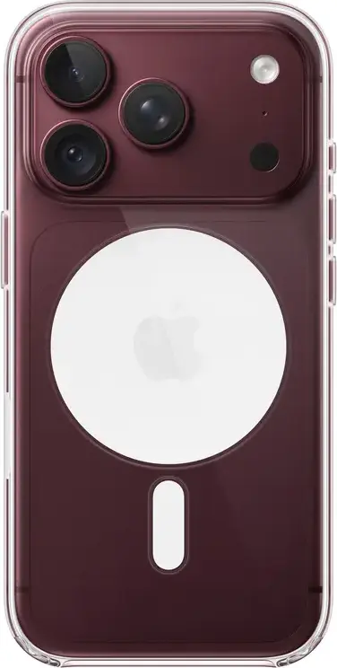 Husa Transparenta Apple iPhone 18 Pro cu MagSafe, Protectie din Policarbonat, Model A3729 MKDU4ZM/A, Compatibila cu Curele de Pulie si Crossbody