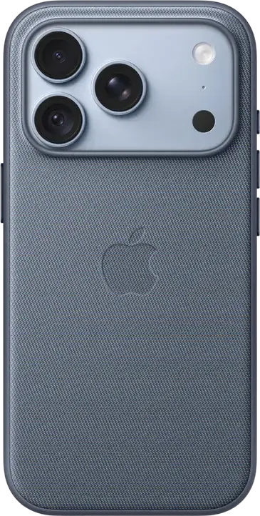 Apple iPhone 18 Pro TechWoven Case with MagSafe, Model A3703, Protective TechWoven Material Cover, Chambray Blue