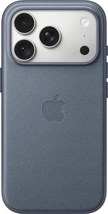 Apple iPhone 18 Pro TechWoven Case with MagSafe, Model A3703, Protective TechWoven Material Cover, Chambray Blue