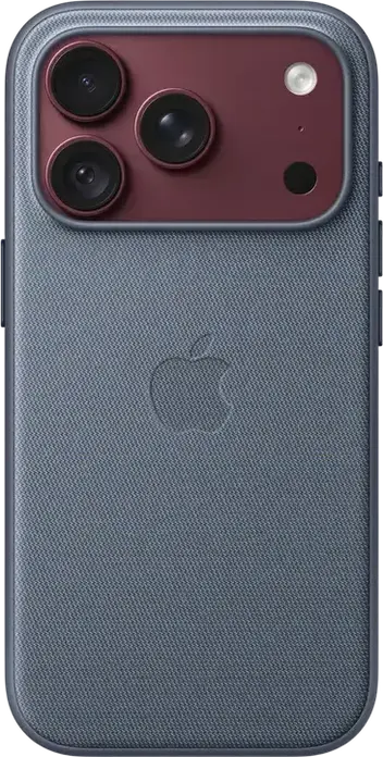 Apple iPhone 18 Pro TechWoven Case with MagSafe, Model A3703, Protective TechWoven Material Cover, Chambray Blue