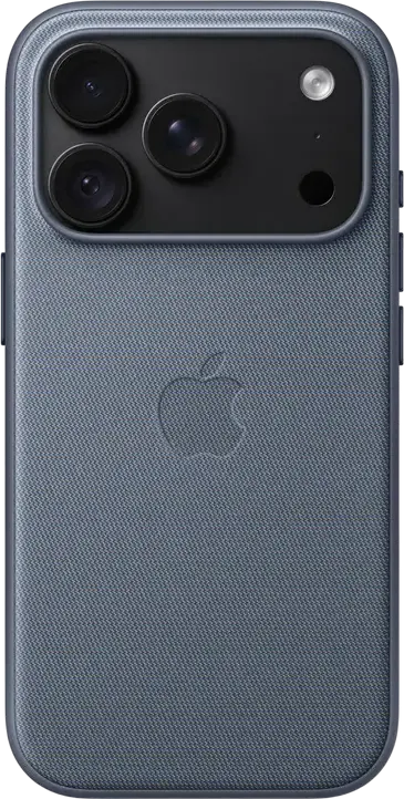 Apple iPhone 18 Pro TechWoven Case with MagSafe, Model A3703, Protective TechWoven Material Cover, Chambray Blue