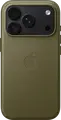 Apple iPhone 18 Pro TechWoven Case with MagSafe, Model A3703, Protective TechWoven Material Cover, Olive