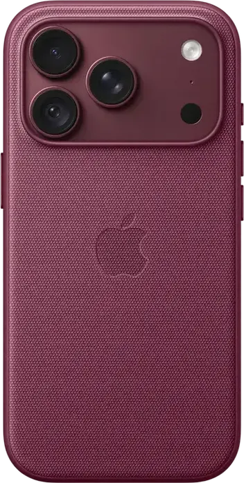 Husa Apple iPhone 18 Pro TechWoven cu MagSafe, Model A3703, Protectie din Material TechWoven, Mulberry