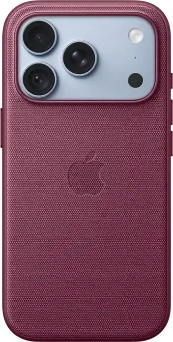 Husa Apple iPhone 18 Pro TechWoven cu MagSafe, Model A3703, Protectie din Material TechWoven, Mulberry