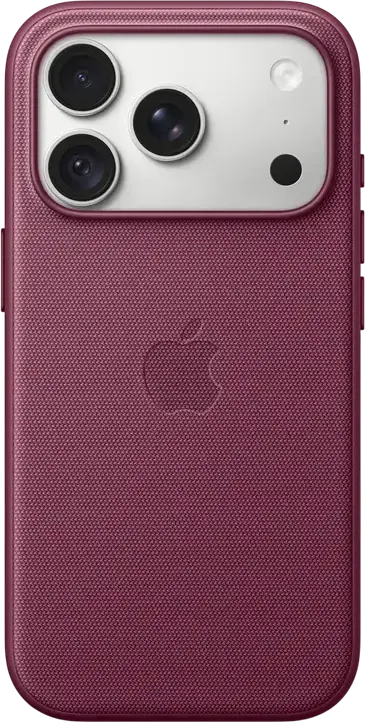 Husa Apple iPhone 18 Pro TechWoven cu MagSafe, Model A3703, Protectie din Material TechWoven, Mulberry