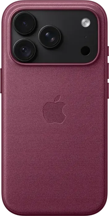 Husa Apple iPhone 18 Pro TechWoven cu MagSafe, Model A3703, Protectie din Material TechWoven, Mulberry