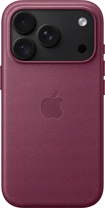 Husa Apple iPhone 18 Pro TechWoven cu MagSafe, Model A3703, Protectie din Material TechWoven, Mulberry