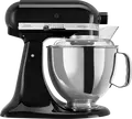 Robot de cuisine KitchenAid Artisan 5KSM175, Mixer Planetar 300W, Bol Inox 4.8L, Carcasă Metalică, 10 Viteze, Set de 6 Accesorii și Atasamente