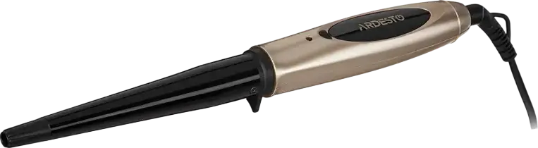 Ardesto HC-705 Conic Hair Curler, 30W Ceramic Coating, Max 200°C Heating, Indicator Light, 1.8m Cable
