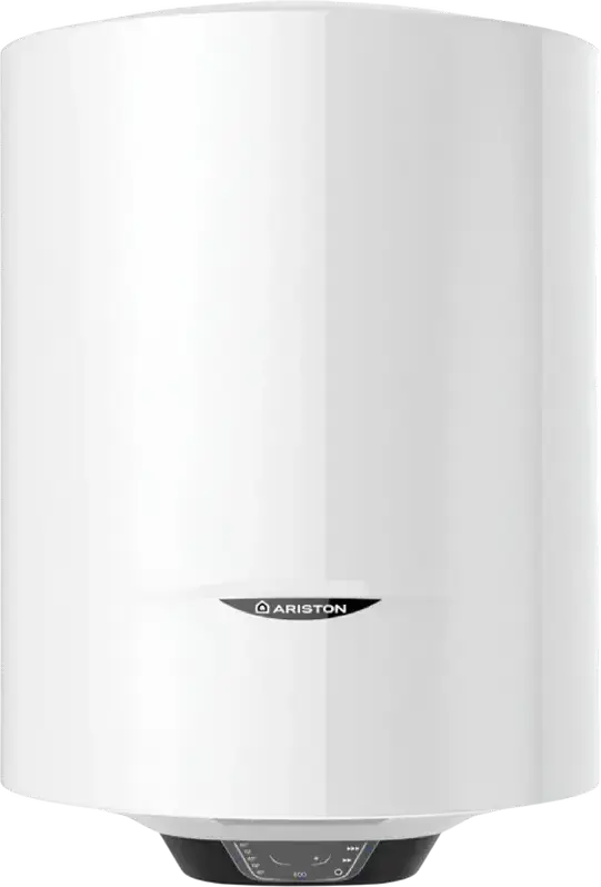 Ariston Pro1 Eco MULTIS 50 Dry Electric Water Heater, 50L Capacity, 1800W, Enamel Coating, Vertical or Horizontal Installation, White