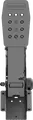 Pedale de simulare MOZA SRP2, Pedale Duble din Otel cu Load Cell Hibrid 0-100kg si Senzor de Unghi de 15-bit, Negru, Windows
