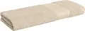 Prosop de maini ERWIN M. Evora, 100% bumbac terry rasucit, 550 g/m², 50x100 cm, bej, cu bordura in spic si bucla de agatat, certificat OEKO-TEX