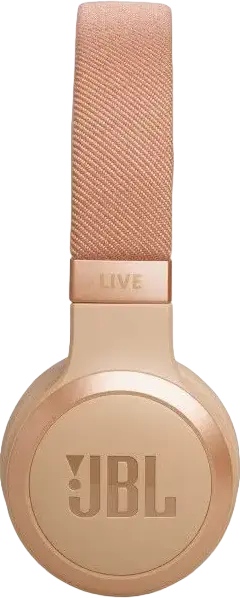 Беспроводные полноразмерные закрытые наушники JBL LIVE 670NC, адаптивное шумоподавление ANC, Bluetooth 5.3, аккумулятор 65ч, Spatial Sound, цвет Sand