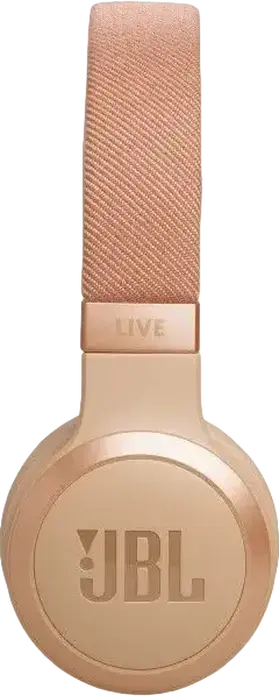 Беспроводные полноразмерные закрытые наушники JBL LIVE 670NC, адаптивное шумоподавление ANC, Bluetooth 5.3, аккумулятор 65ч, Spatial Sound, цвет Sand