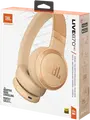 Беспроводные полноразмерные закрытые наушники JBL LIVE 670NC, адаптивное шумоподавление ANC, Bluetooth 5.3, аккумулятор 65ч, Spatial Sound, цвет Sand