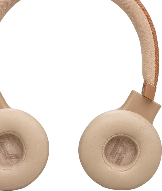 Беспроводные полноразмерные закрытые наушники JBL LIVE 670NC, адаптивное шумоподавление ANC, Bluetooth 5.3, аккумулятор 65ч, Spatial Sound, цвет Sand