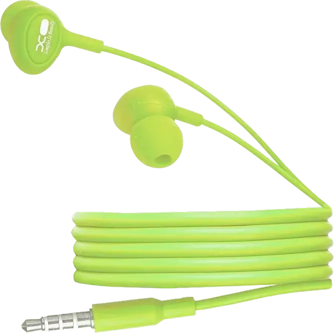 XO S6 Wired In-Ear Headphones with Built-in Omnidirectional Microphone, 3.5mm Mini-Jack, Noise Reduction, Dynamic Driver, 1.2m Cable
