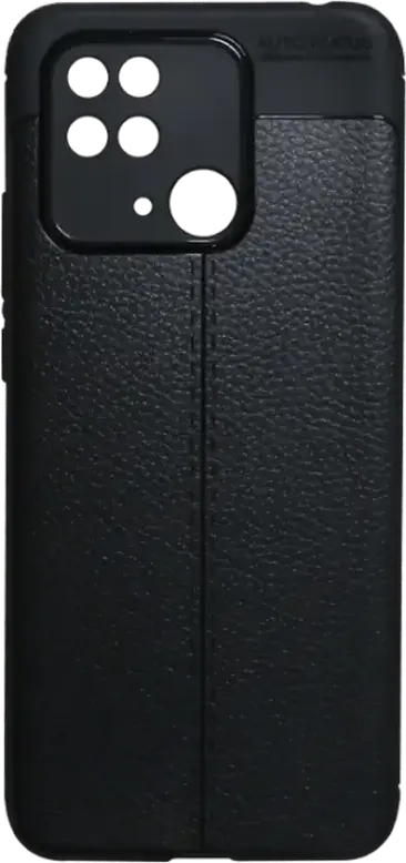 Husa din Piele Xcover pentru Xiaomi Redmi 10C, Cover Protector Telefon, Negru