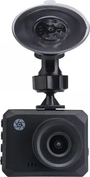 Автомобильный видеорегистратор Globex GE-107 Full-HD 1080P, угол обзора 140 градусов, 2-дюймовый сенсорный LCD-экран, поддержка MicroSD до 64ГБ, черный