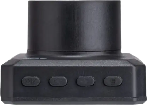Автомобильный видеорегистратор Globex GE-107 Full-HD 1080P, угол обзора 140 градусов, 2-дюймовый сенсорный LCD-экран, поддержка MicroSD до 64ГБ, черный
