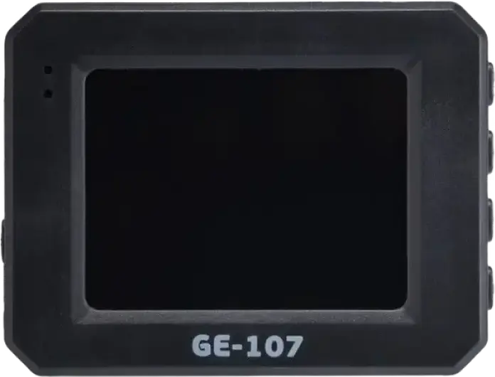Автомобильный видеорегистратор Globex GE-107 Full-HD 1080P, угол обзора 140 градусов, 2-дюймовый сенсорный LCD-экран, поддержка MicroSD до 64ГБ, черный
