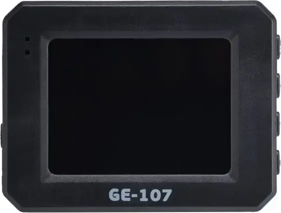 Автомобильный видеорегистратор Globex GE-107 Full-HD 1080P, угол обзора 140 градусов, 2-дюймовый сенсорный LCD-экран, поддержка MicroSD до 64ГБ, черный