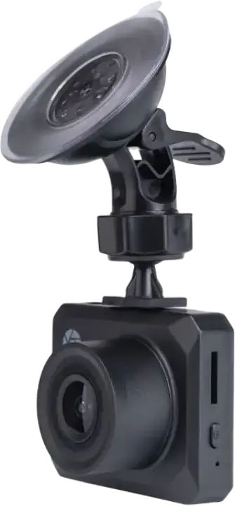 Автомобильный видеорегистратор Globex GE-107 Full-HD 1080P, угол обзора 140 градусов, 2-дюймовый сенсорный LCD-экран, поддержка MicroSD до 64ГБ, черный