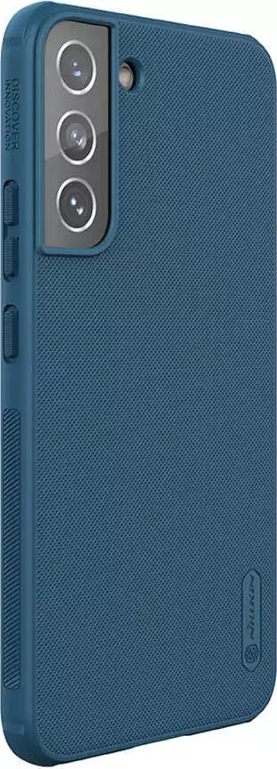 Nillkin Super Frosted Shield Pro Case for Samsung Galaxy S22+ 5G, Rigid Polycarbonate and Carbon Fiber Matte Cover, Shockproof Anti-Fingerprint Slim Shell