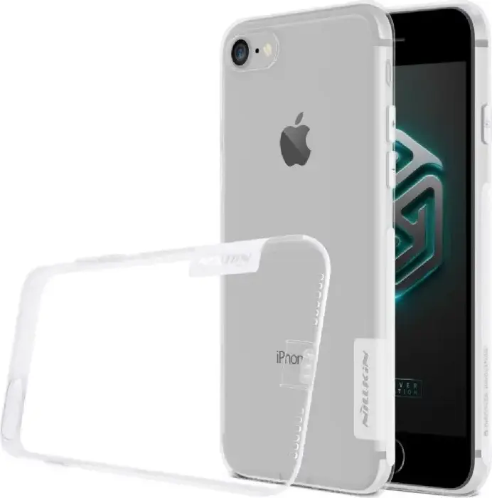 Nillkin Nature Ultra Thin TPU Protective Case for iPhone 7, iPhone 8, iPhone SE 2020, Transparent