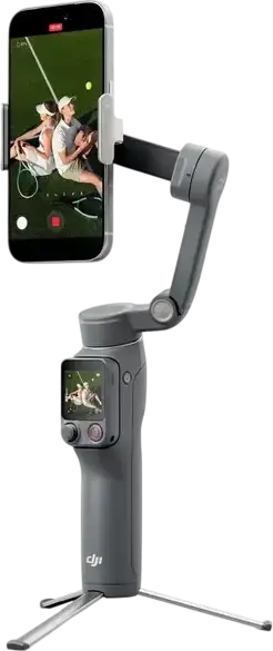 DJI Osmo Mobile 8P Advanced Tracking Combo 3-Axis Smartphone Gimbal Stabilizer with Integrated Extension Rod, Built-in Tripod and Detachable Remote