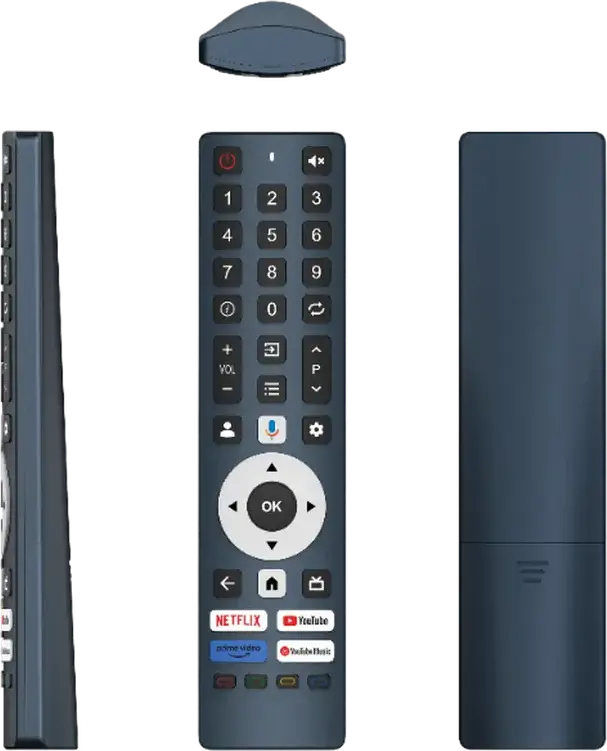 Televizor Smart LED OZON H32S6000R 32", HD 1366x768, Android TV, DLED, Dolby Audio, Wi-Fi, Ethernet, 2x HDMI, 2x USB, Negru