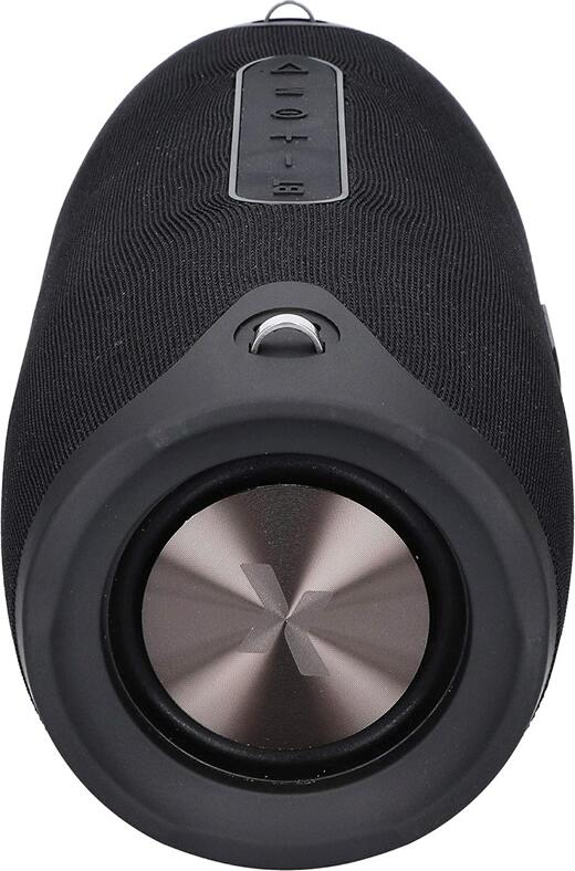 Maxcom MX216 Bandai Portable Bluetooth Speaker, 10W, IP67 Waterproof, 3000mAh Battery, Powerbank, FM Radio, Black, Silicone Casing