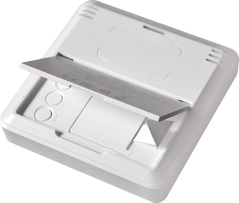 Часы-гигрометр и термометр MIIIW Comfort, ЖК-дисплей с датой и будильником, 3-уровневый индикатор комфорта, ABS-пластик, настенный и магнитный монтаж