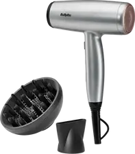 Uscător de păr BaByliss D580DE, 2100W, Argintiu