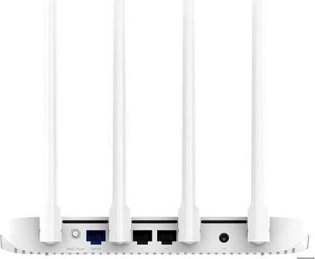 Router Wireless Xiaomi Mi Router 4A Dual-band, 1167 Mbps, 2.4 GHz si 5 GHz, 4 Antene Externe, Suport Streaming 4K, Alb